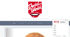 Desktop Screenshot of dentalworldinc.com